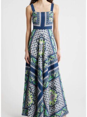 eliza j asymmetric hem lace dress Eliza J Lace A-Line Dress, Blue / 2